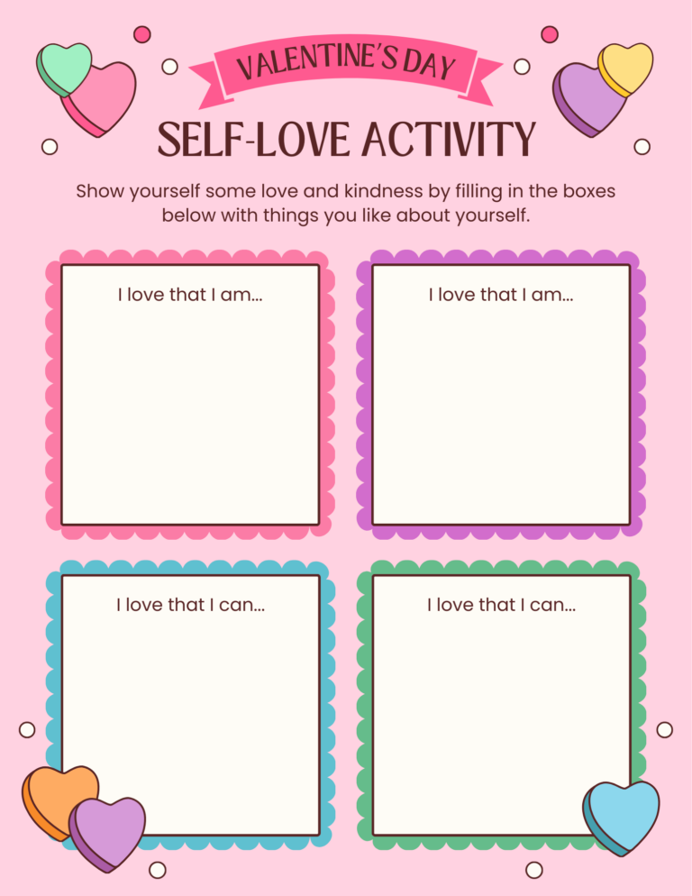 Valentine’s Day Self Love Reset - Glow Beauty Journal