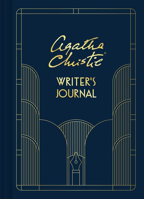Agatha Christie writers journal creative reflection notebook designed for storytelling inspiration expressive journaling and thoughtful daily writing routines