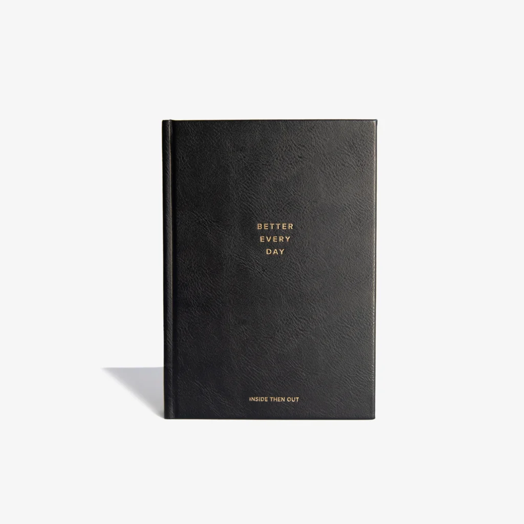 Better Every Day Journal daily reflection habit journal designed to support emotional awareness consistency and small mindset improvements through guided prompts